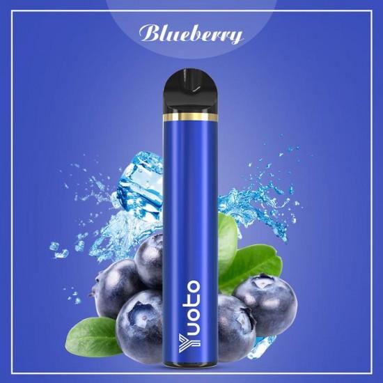 Yuoto Blueberry 1500 puffs disposable vape