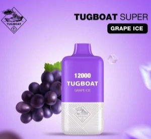 Tugboat Super 12000 Puffs Disposable Vape grape ice Dubai