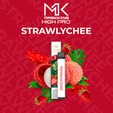 Mk maskking high gt pro strawlychee disposable vape