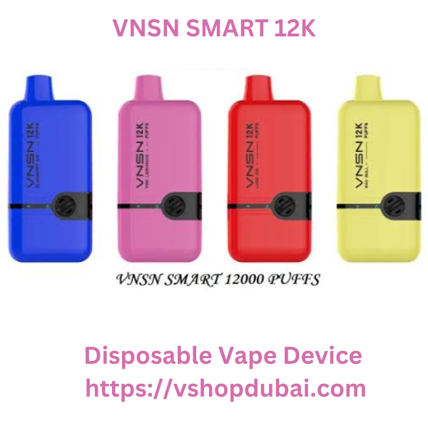 VNSN Smart 12k Disposable box vape dubai