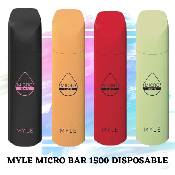 Myle Micro Bar 1500 Puffs vape disposable Dubai shop