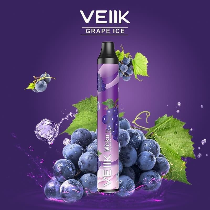 Veiik Micko tt grape ice disposable vape