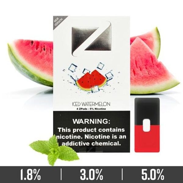 Iced watermelon ziip Pods for juul compatible