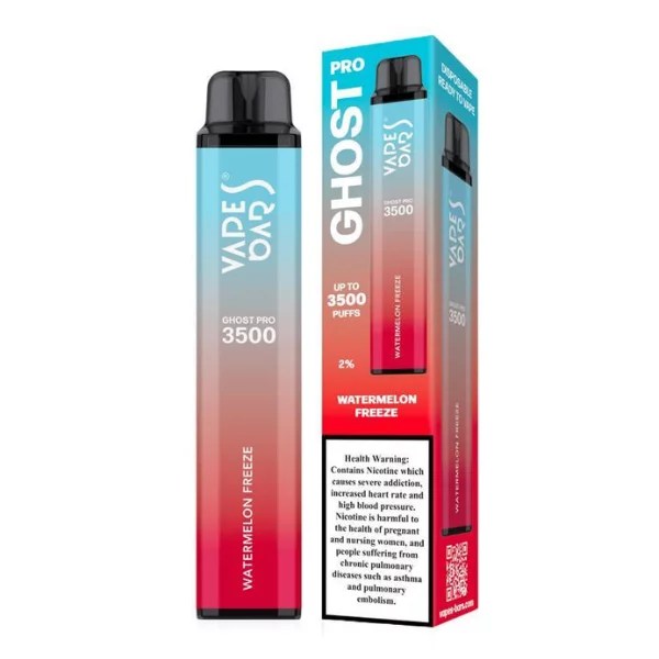 Ghost pro watermelon freeze disposable by vapes bar Dubai