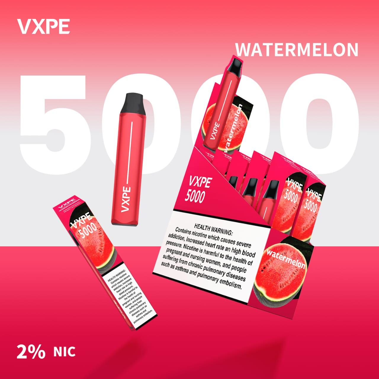 VXPE Watermelon Disposable vape device most popular in Dubai