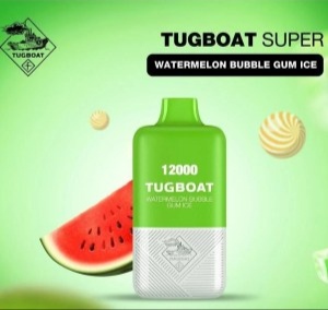 Tugboat Super 12000 Puffs Disposable Vape watermelon bubble