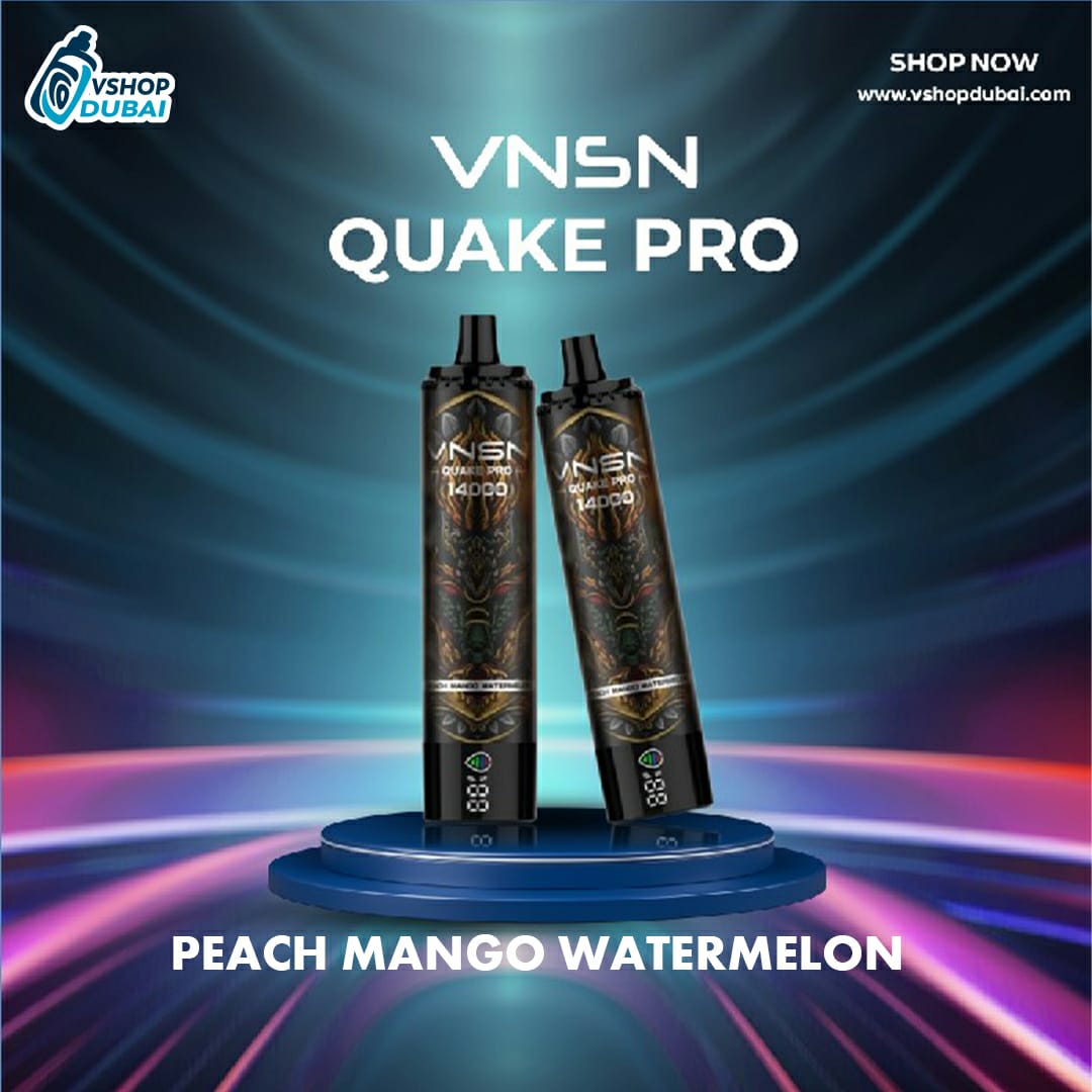 VNSN QUAKE Pro 14000 Puffs peach Mango Watermelon