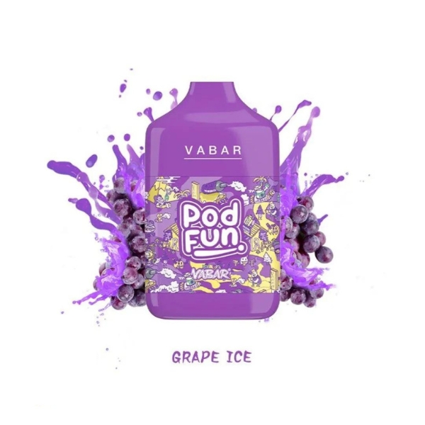 VABAR POD FUN 10000 PUFFS grape ice