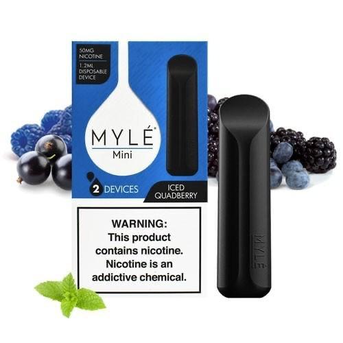 Myle mini iced Quad berry disposable vape