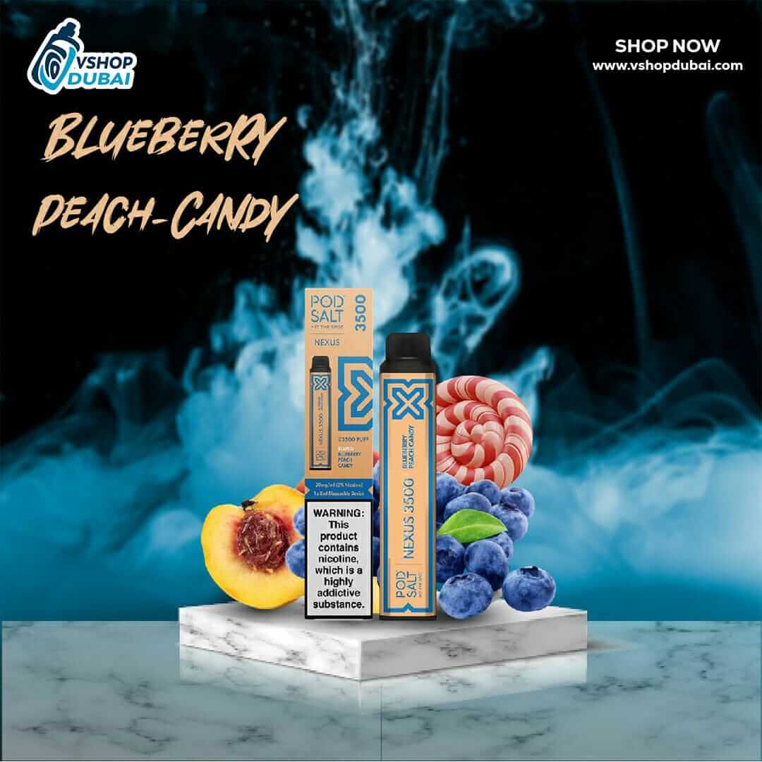 NEXUS 3500 PUFFS Blubbery Peach Candy