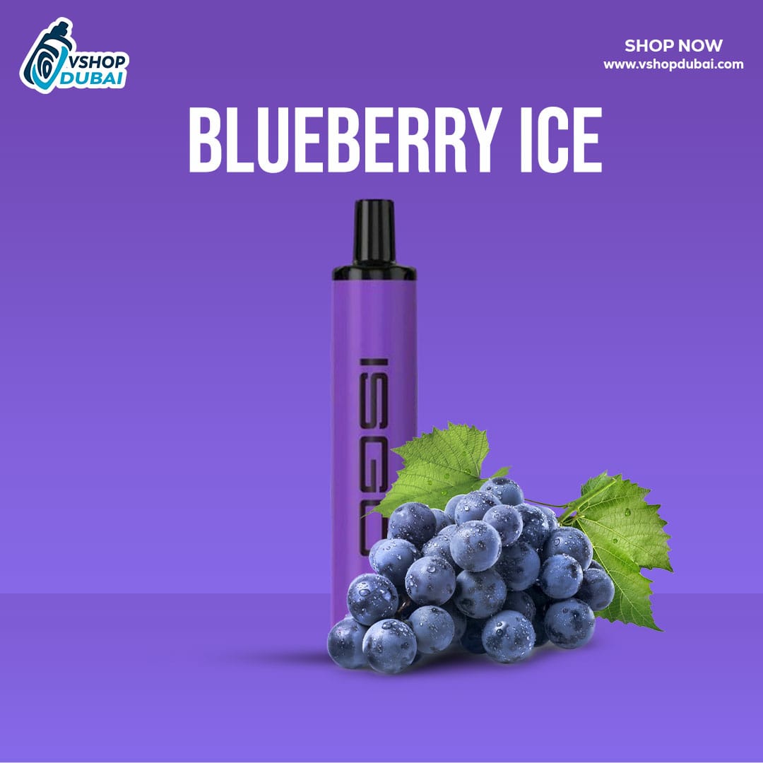 isgo paris blueberry ice 1500 puffs