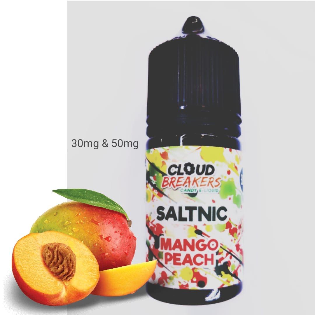Cloud breakers Mango peach salt nic 30ml