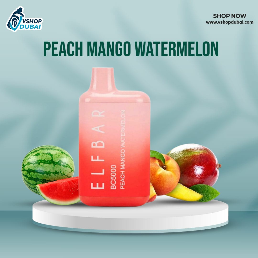 elf bar peach mango watermelon disposable