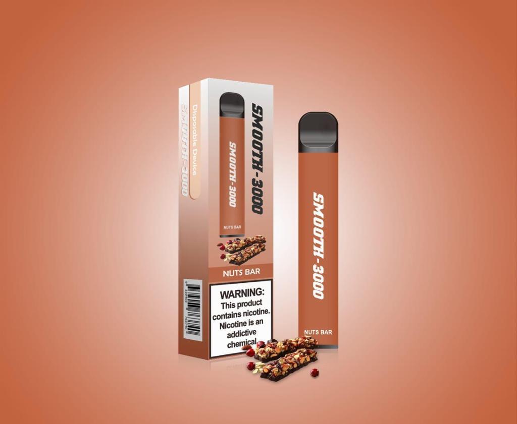 Smooth 3000 nuts bar disposable vape 1pcs 31 dhm