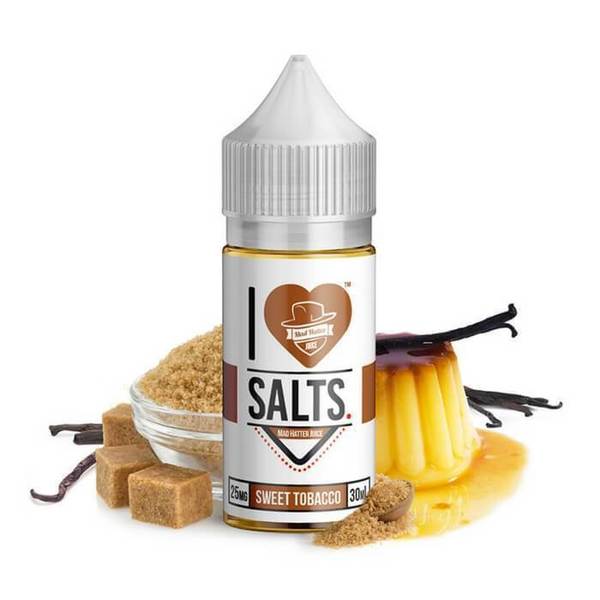 I Love salt by mad hatter sweet tobacco salt nic 30ml