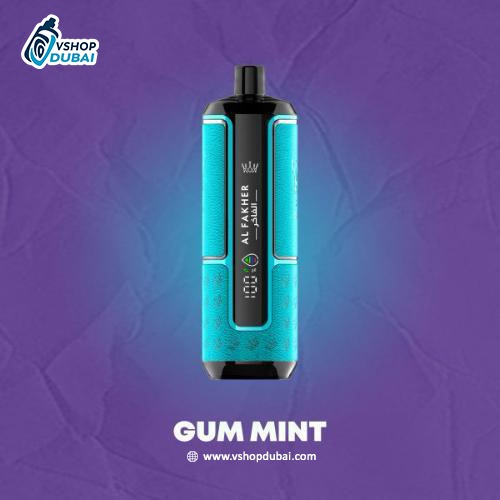 Al Fakher Crown Bar HYPERMAX 15k Disposable Vape Gum Mint