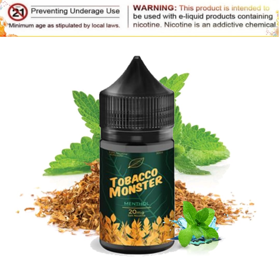 Tobacco monster menthol salt nic 30ml