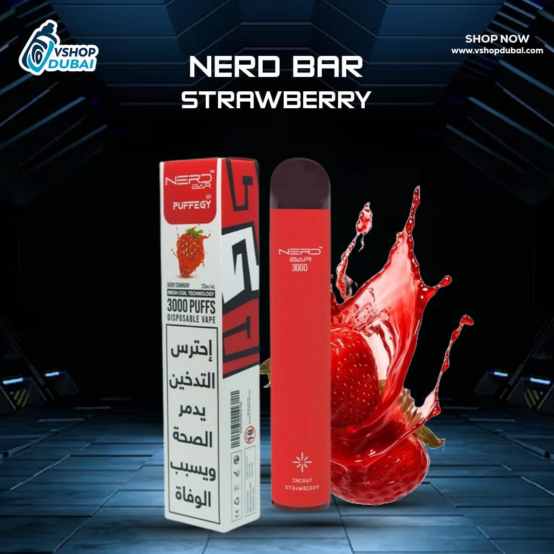 nerd bar 3000 puffs strawberry