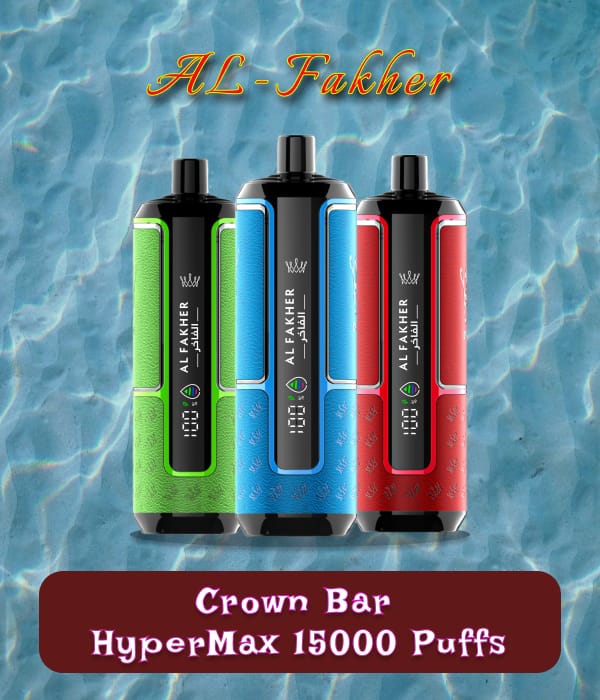 Al Fakher Crown Bar HYPERMAX 15k Disposable Vape
