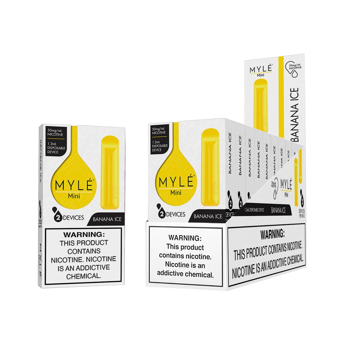 Myle mini banana ice disposable vape
