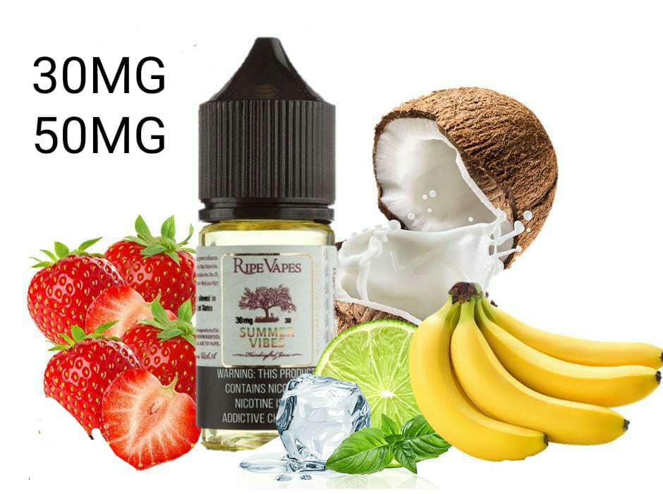 Summer vibes salt nic by ripe vapes 30ml