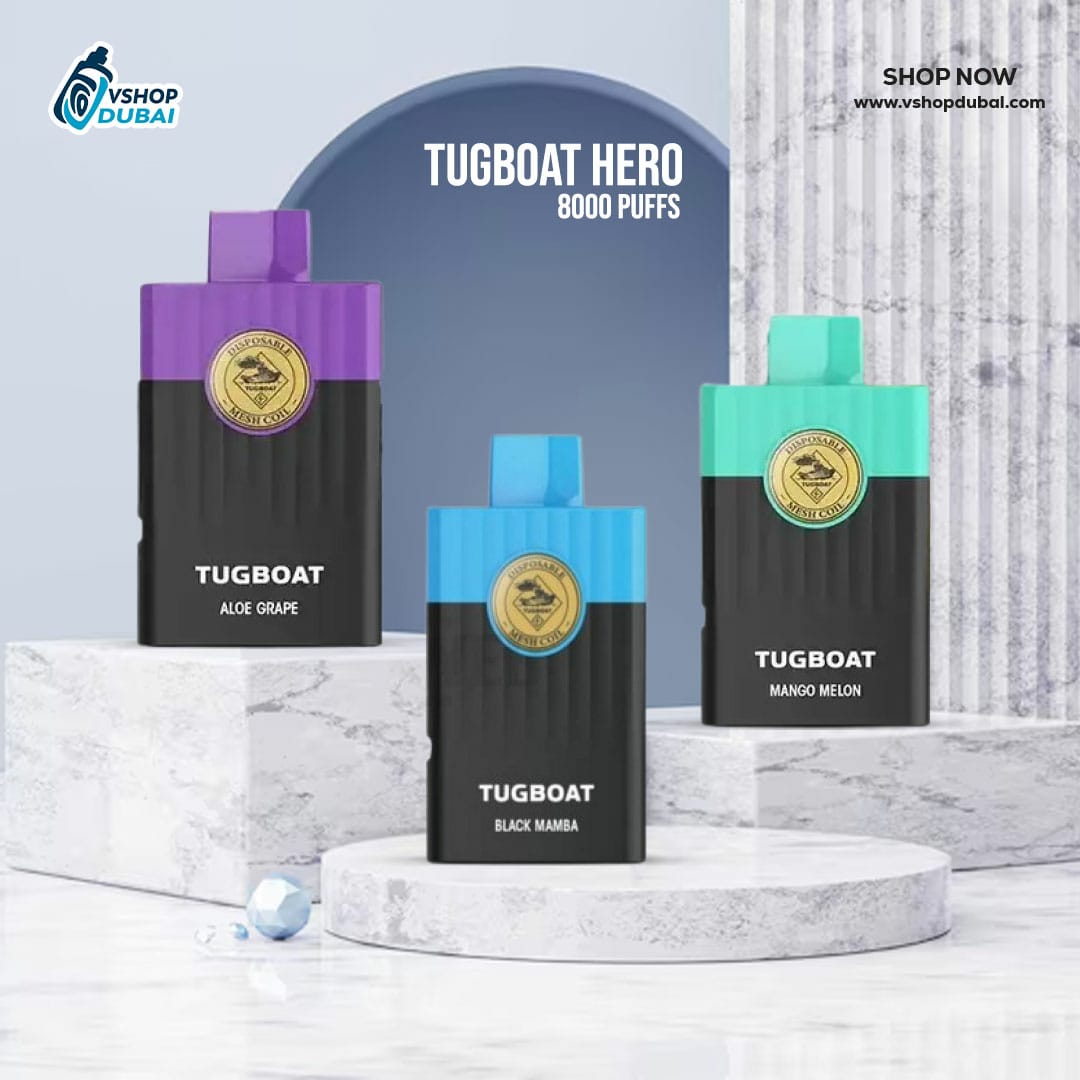 tugboat hero 8000 puffs
