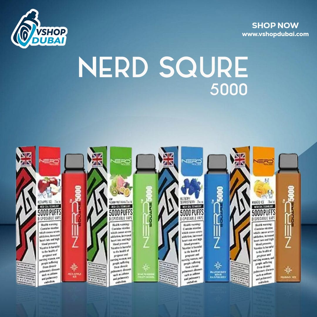 NERD SQUARE 5000 PUFFS