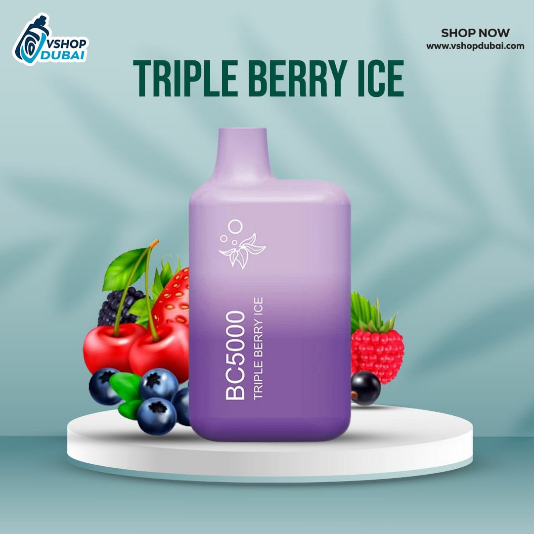elf bar 5000 puffs triple berry ice