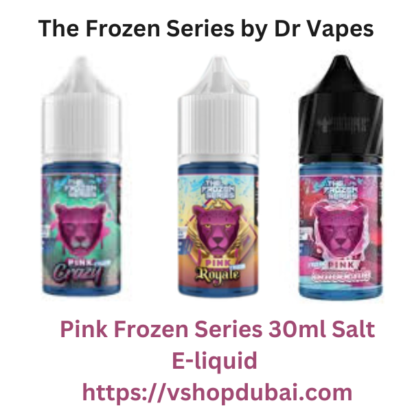 Pink Frozen Dr vapes 30ml Salt E liquid UAE