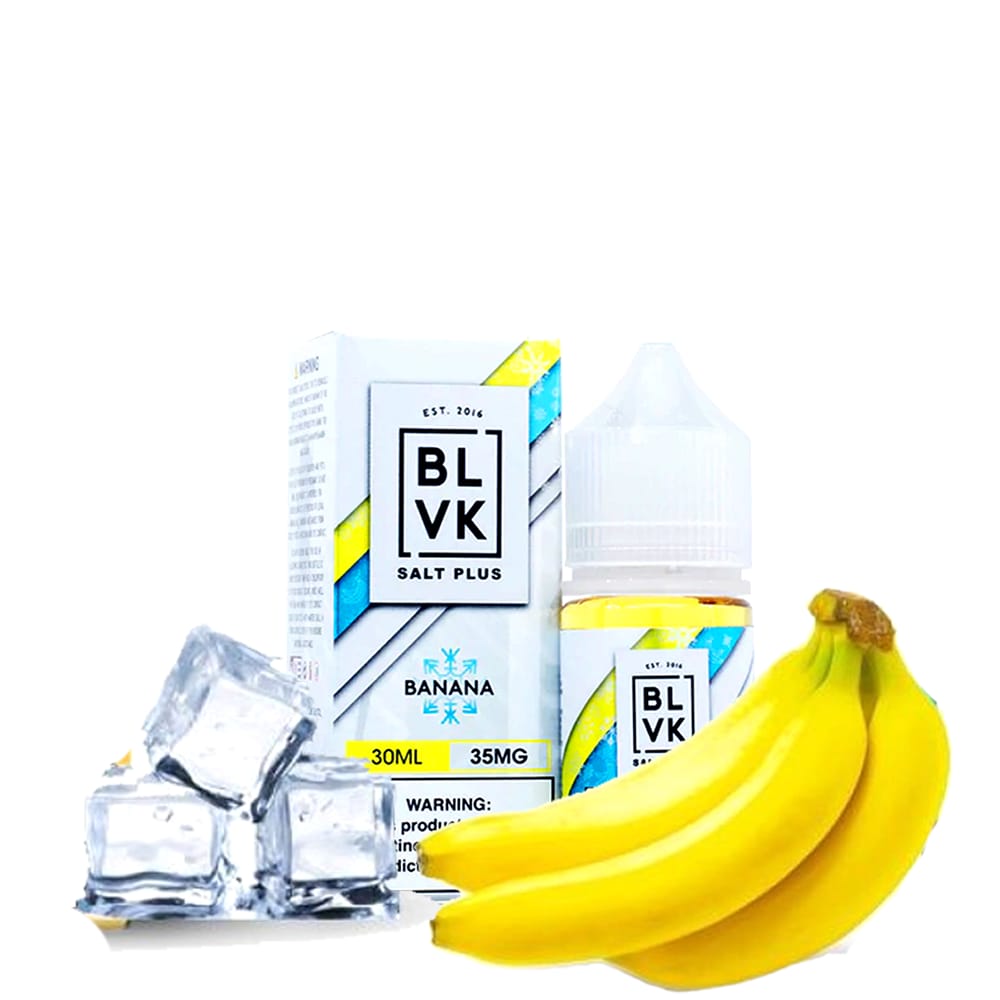 BLVK UNICORN SALT PLUS banana ice saltnic liquid