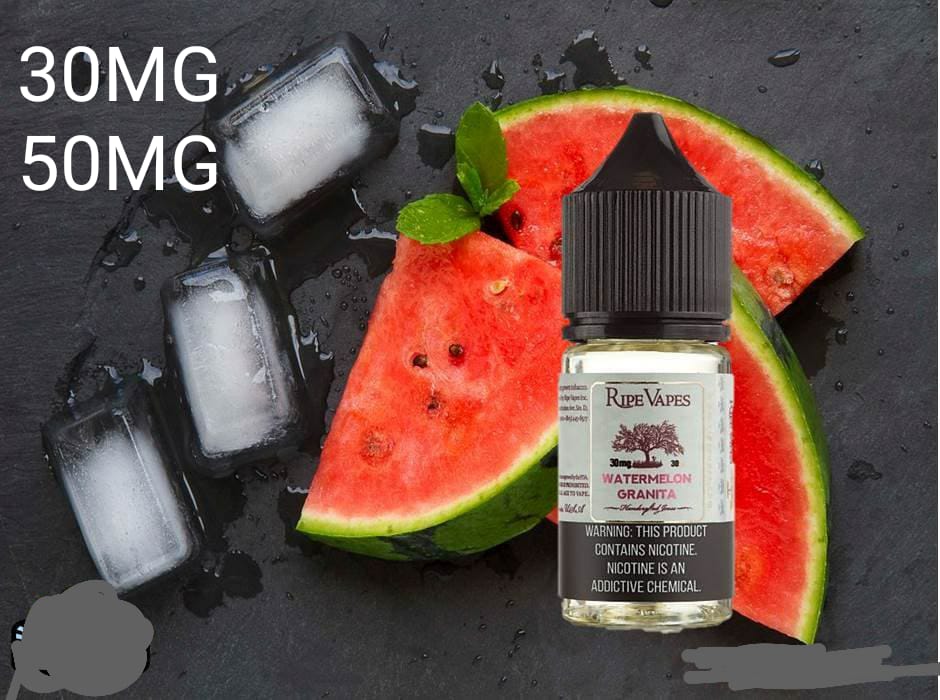 Watermelon granita salt nic by ripe vapes 30ml