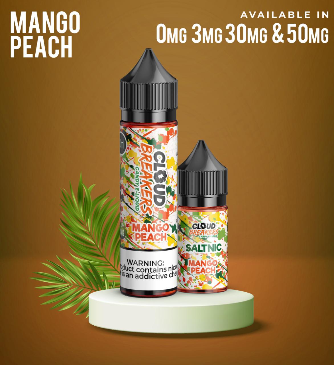 Mango peach by cloud breakers e liquid