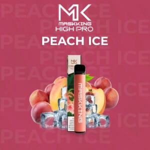 Mk maskking high gt pro peach ice disposable vape