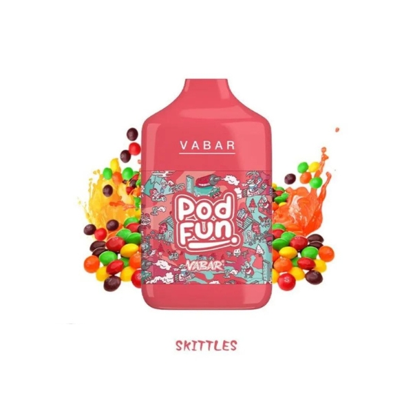 VABAR POD FUN 10000 PUFFS skittles