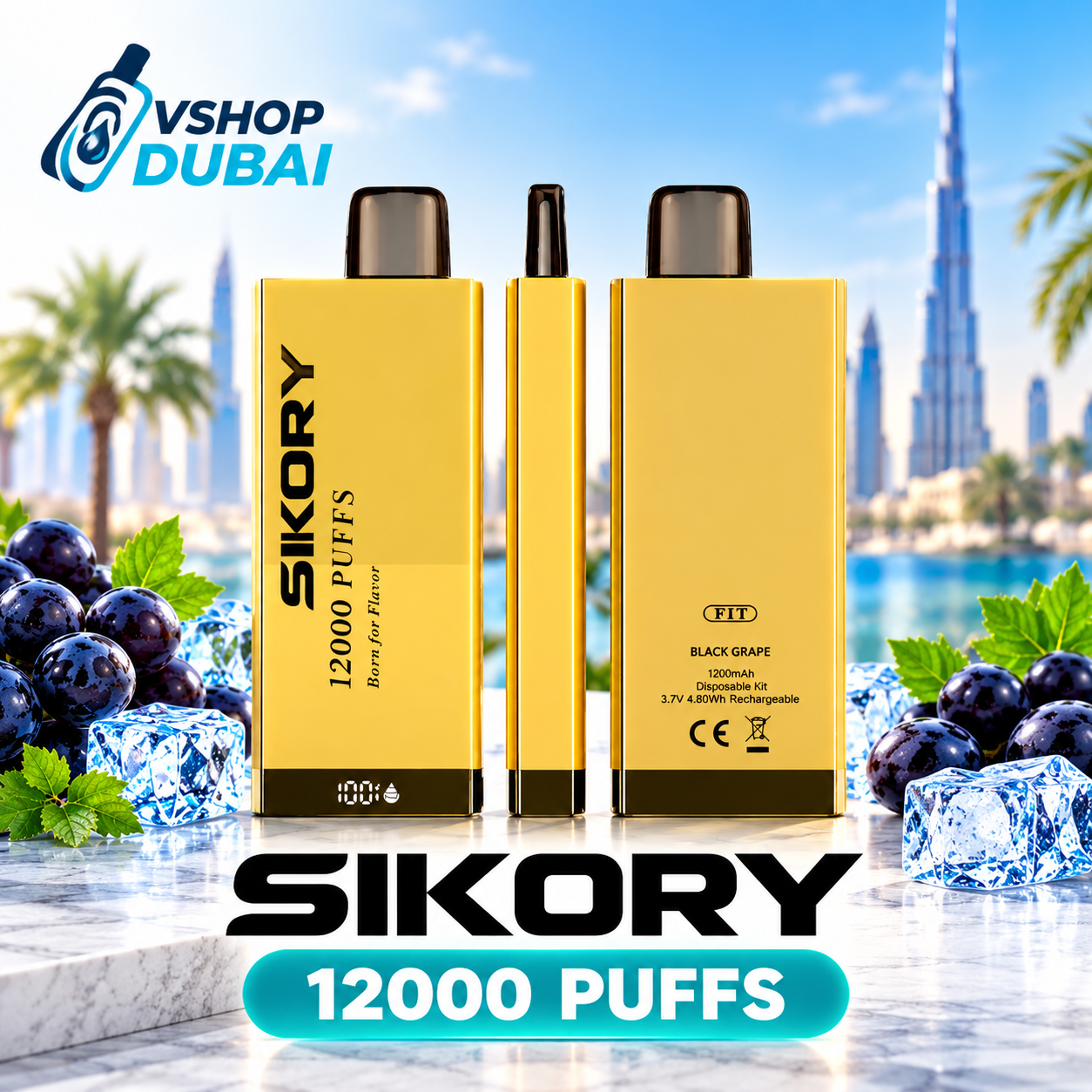 Sikary Fit 12000 Puffs Disposable Vape