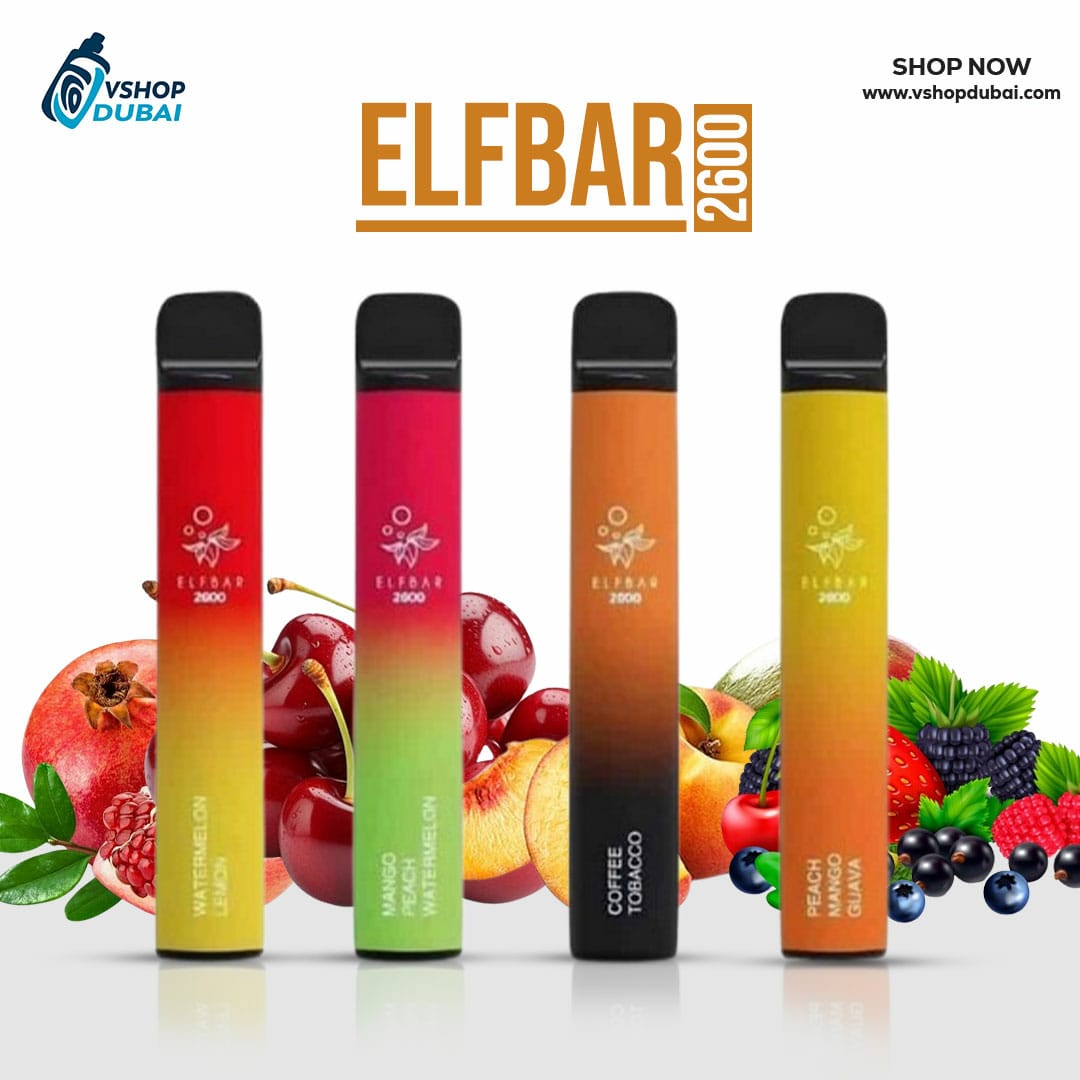 elf bar 2600 puffs disposable vape