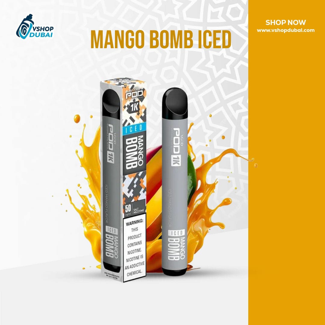 vgod pod 1k iced mango bomb