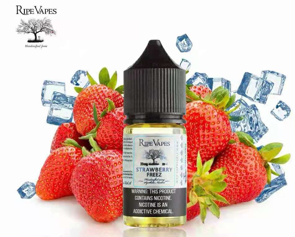 Ripe vapes strawberry freez salt nic 30ml