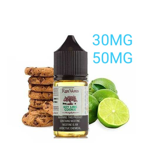 Key lime cookie salt nic by ripe vapes 30ml
