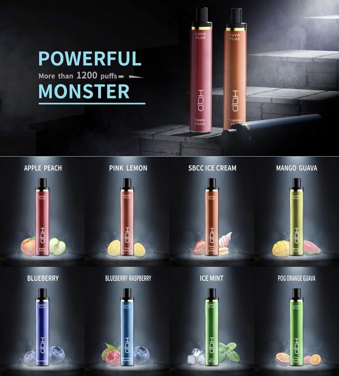 HQD CUVIE disposable vape
