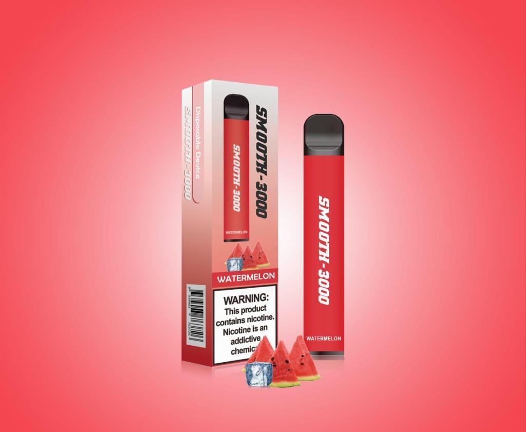 Smooth 3000 watermelon disposable vape 1pcs 31 dhm