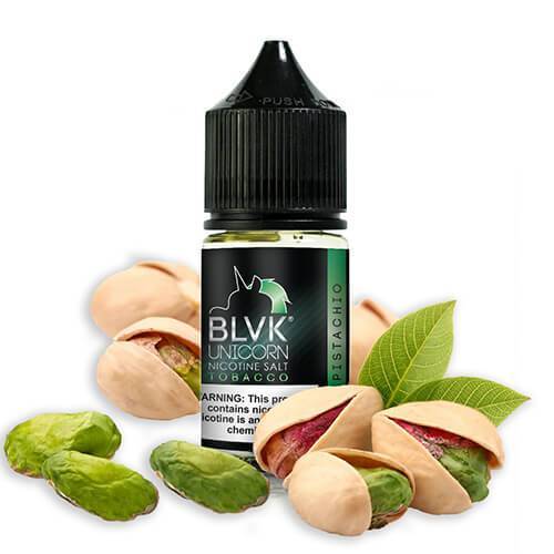 BLVK unicorn pistachio salt nic liquid