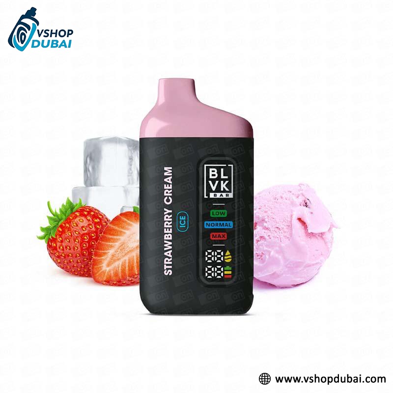 BLVK BAR Disposable Vape – 20,000 Puffs of Premium Flavor strawberry